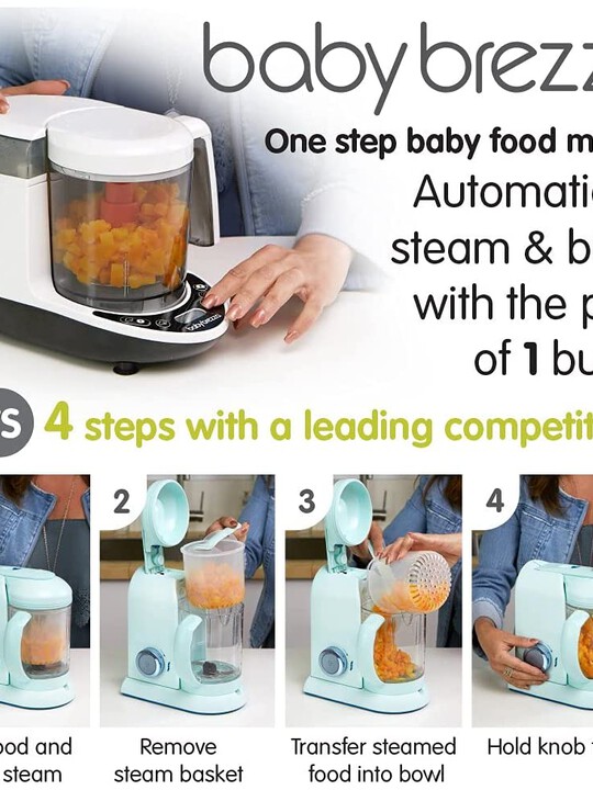 Baby Brezza One Step Baby Food Maker Deluxe image number 2